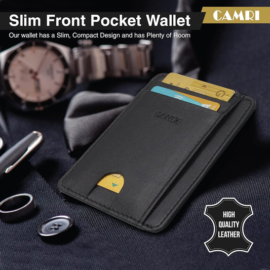 Genuine Leather Card Holder for Men