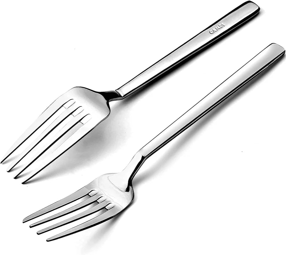 Dinner Forks - Set of 4 - High Quality Mirror Polished (Camri)