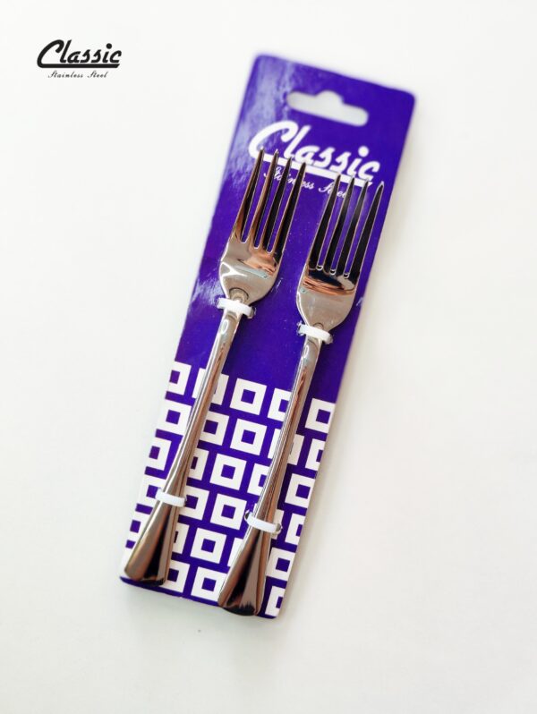 Dinner Forks - Set of 4 - High Quality Mirror Polished (Classic)