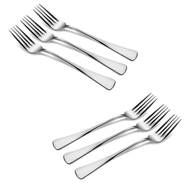 Dinner Forks - Set of 4 - High Quality Mirror Polished (Classic)