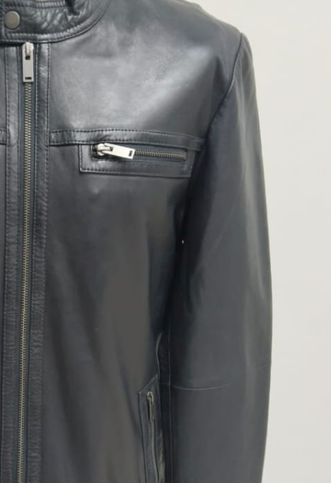 Genuine Leather Jackets for men, side view